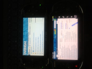Mi PSVITA contra mi PSP fat Mi PSVITA contra mi PSP fat